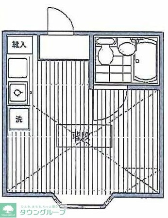 プラザUSA菊名の物件間取画像